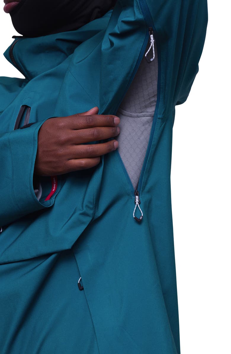 686 Gore-Tex<sup>®</sup> Pro Thermagraph<sup>™</sup> Water Repellent 600 Fill Power Down Insulated Packable Snow Jacket, Alternate, color,