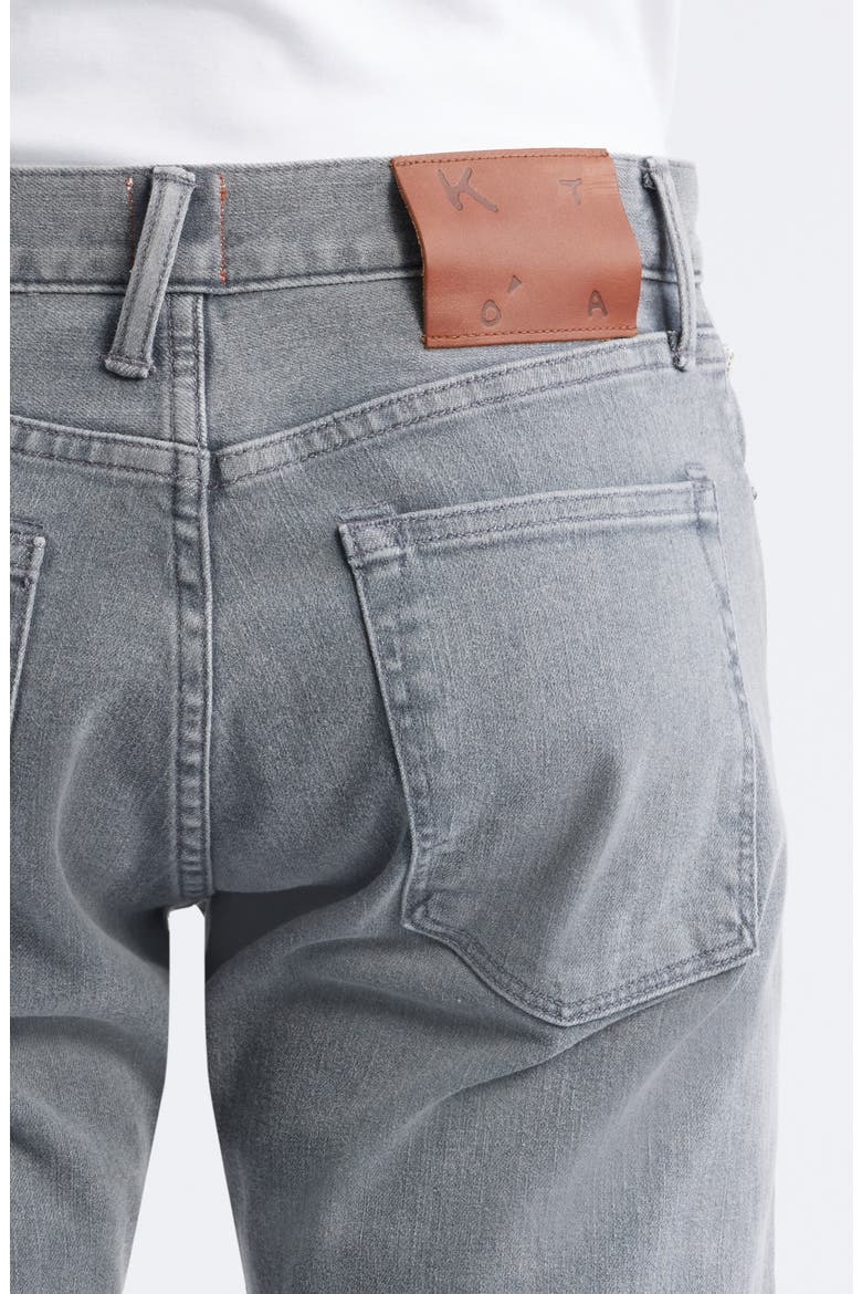 The Hammer Straight Leg 10.5-Ounce Stretch Selvedge Jeans, Alternate, color, GRANITE