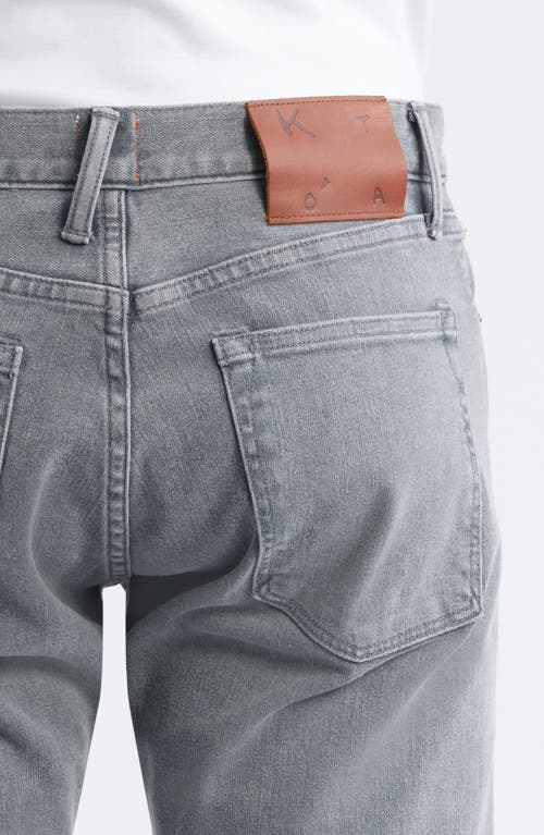 Hiroshi Kato The Hammer Straight Leg 10.5-ounce Stretch Selvedge Jeans In Granite