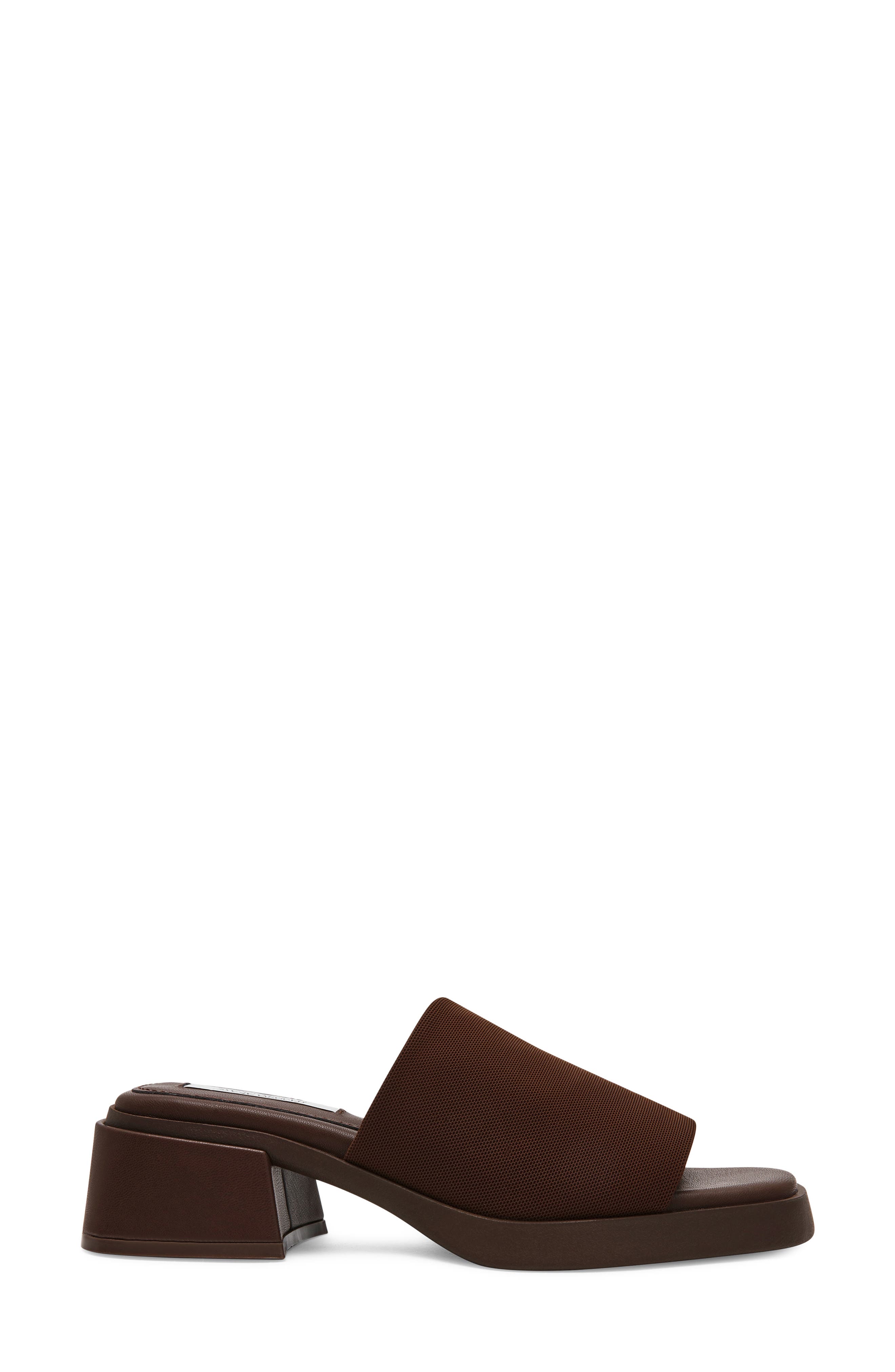 Lucee Platform Slide Sandal, Alternate, color, BROWN