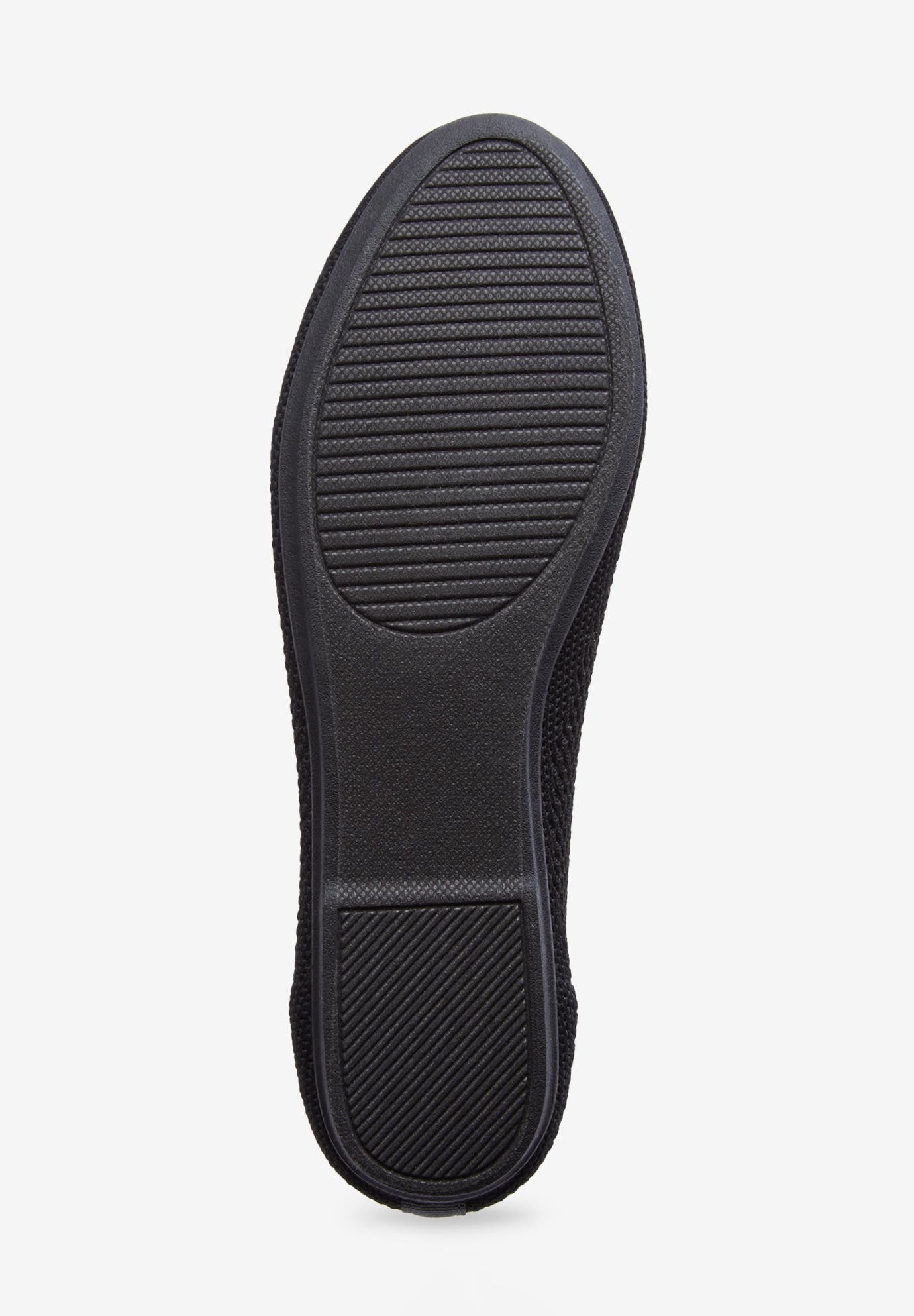 Comfortview The Sabrina Slip On Flat, Alternate, color, Black