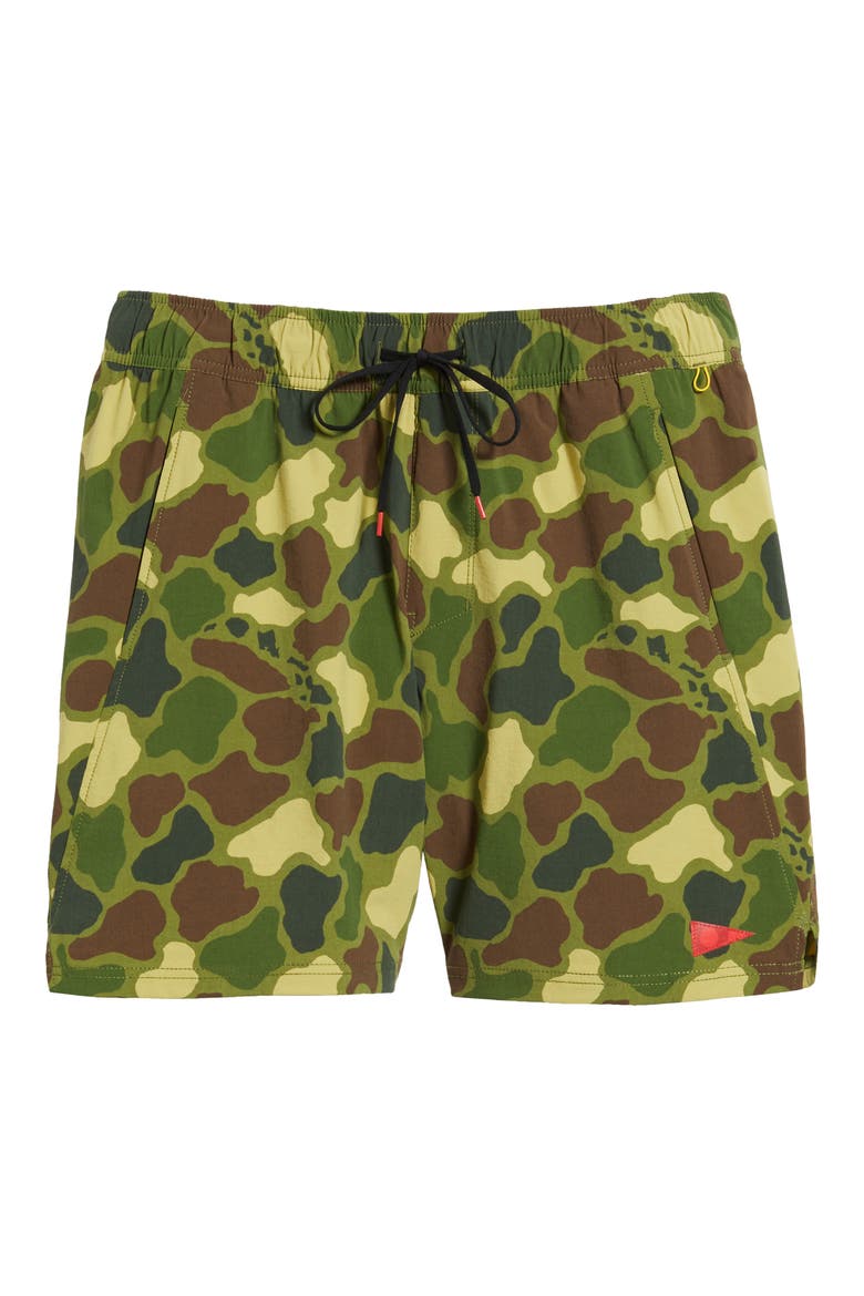 All-Purpose Cordura® Water Repellent Hybrid Shorts, Alternate, color, TROPIC GREEN CAMO