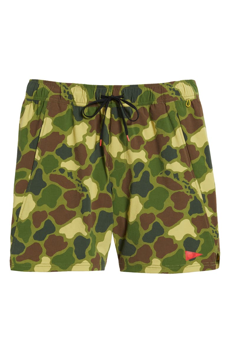 Florence All-Purpose Cordura<sup>®</sup> Water Repellent Hybrid Shorts, Alternate, color, Tropic Green Camo