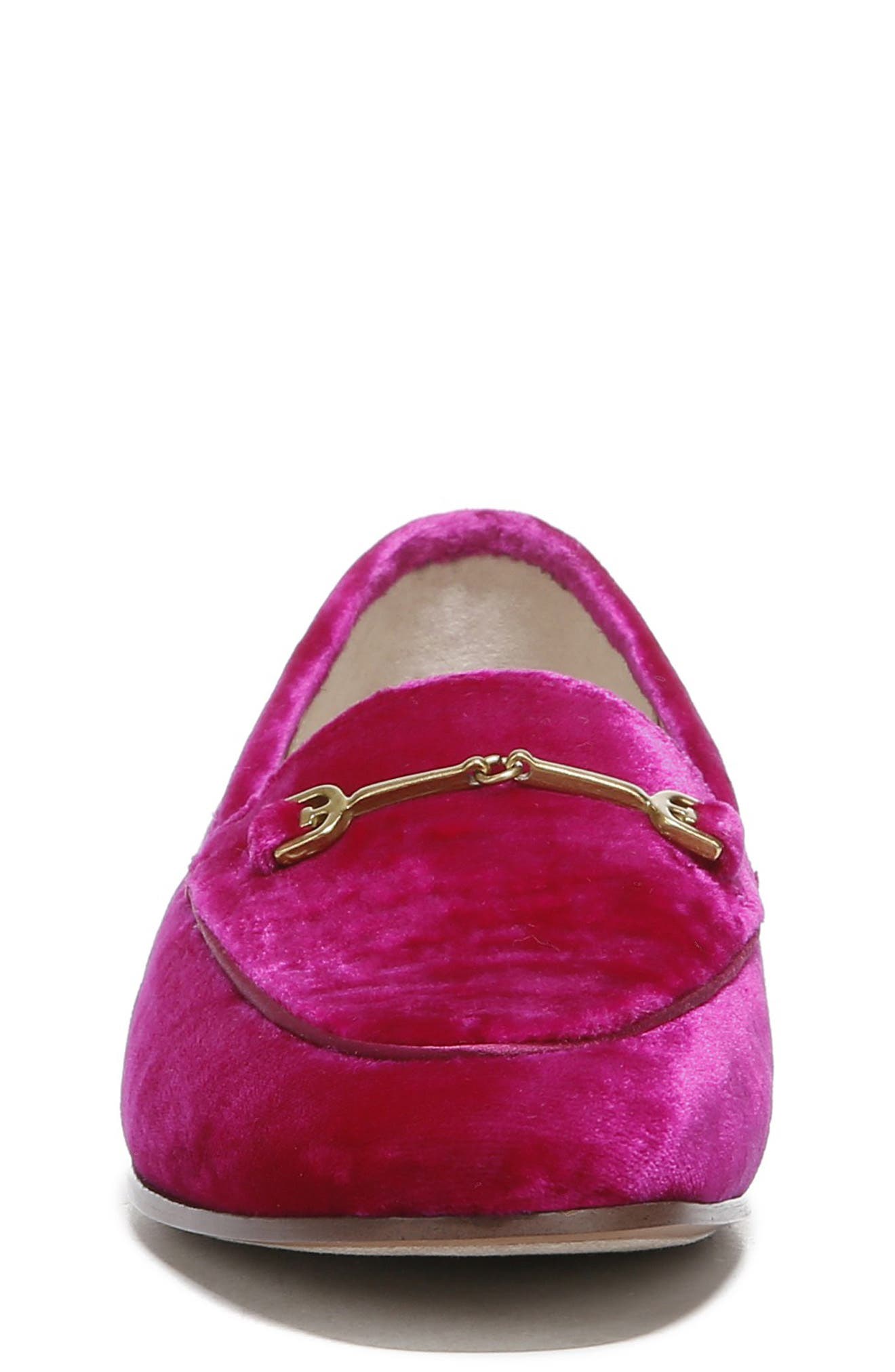 Sam Edelman Kids' Loraine Loafer, Alternate, color, Raspberry