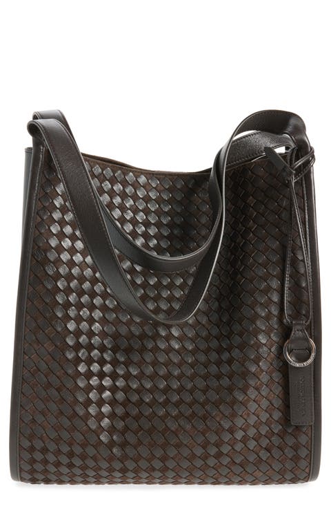Intrecciato Leather Tote