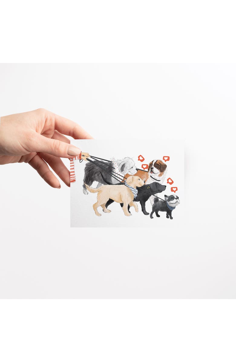 Ramus & Co Everyday Greeting Card Pack (3ct) "Lab, Dog Walking, Retriever", Alternate, color, Multi-Pack