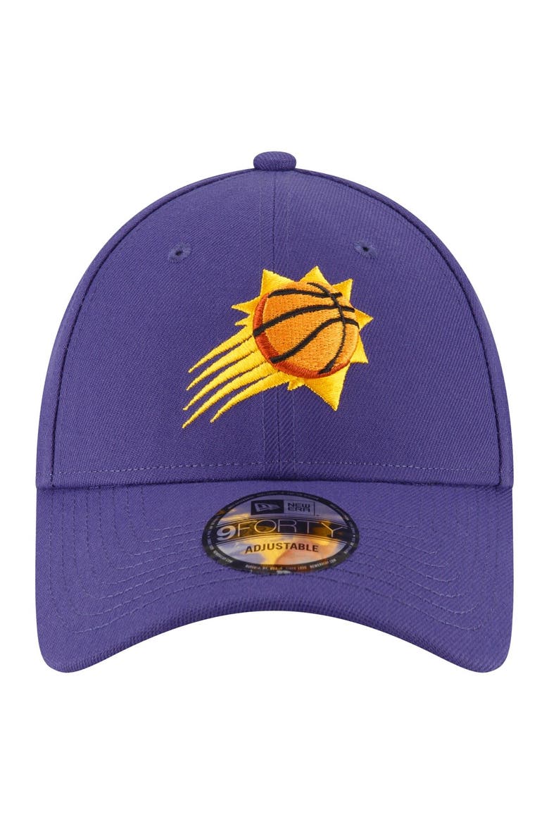Men's New Era Purple Phoenix Suns The League 9FORTY Adjustable Hat, Alternate, color, Purple