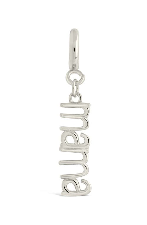 Sterling Forever Mama Enhancer Charms In Silver