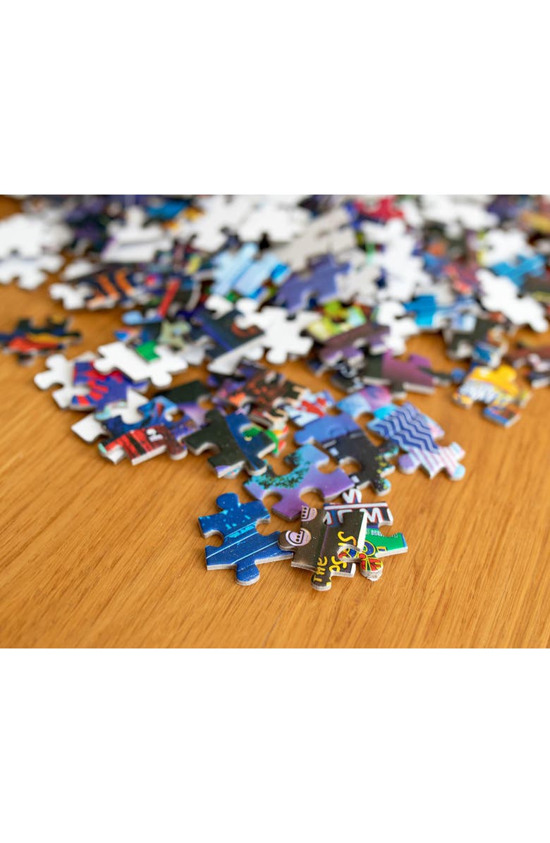Toynk '80s Game Room Pop Culture 1000 Piece Jigsaw Puzzle By Rachid Lotf, Alternate, color, Multi-Color