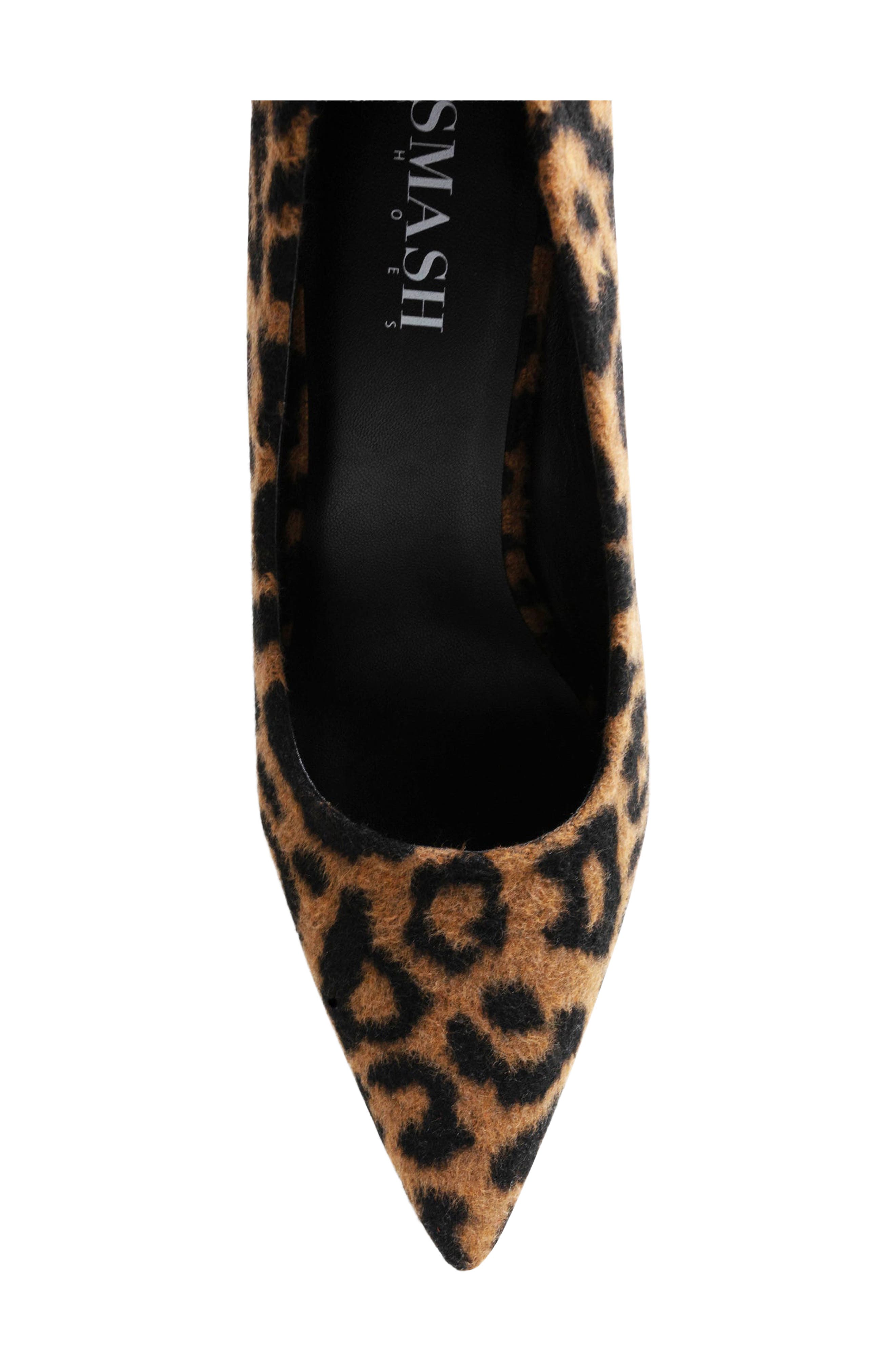 Sophia Pointed Toe Pump, Alternate, color, LEOPARD