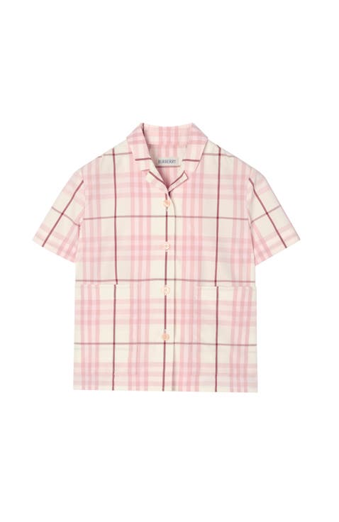Check Cotton Shirt