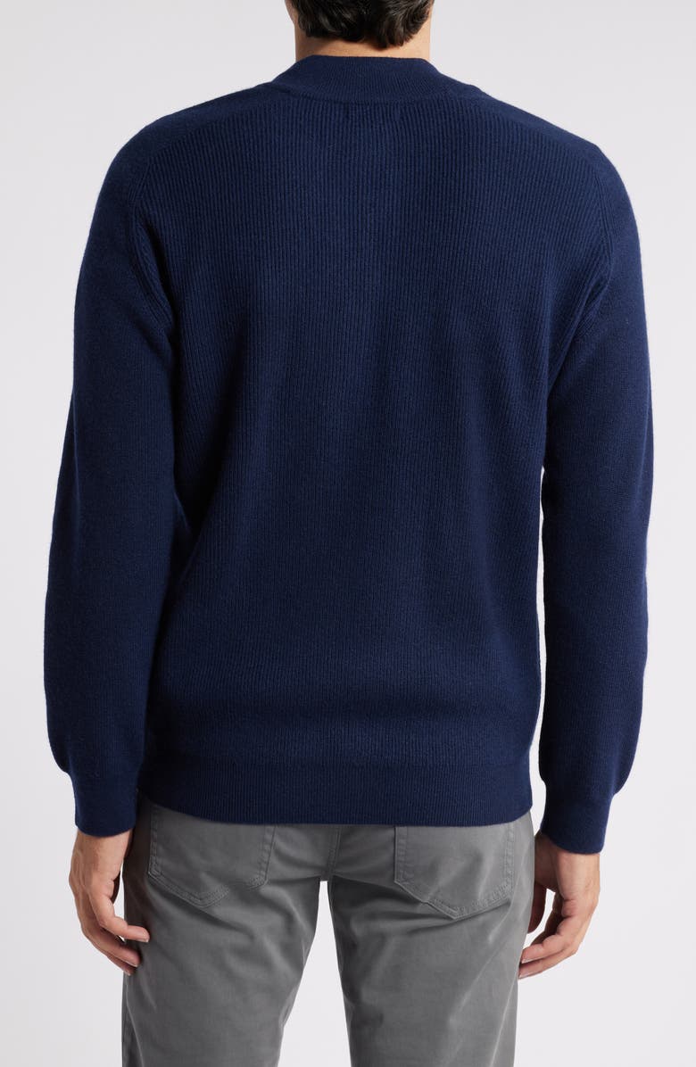 Peter Millar Ruxton Merino Wool & Cashmere Mock Neck Sweater, Alternate, color,