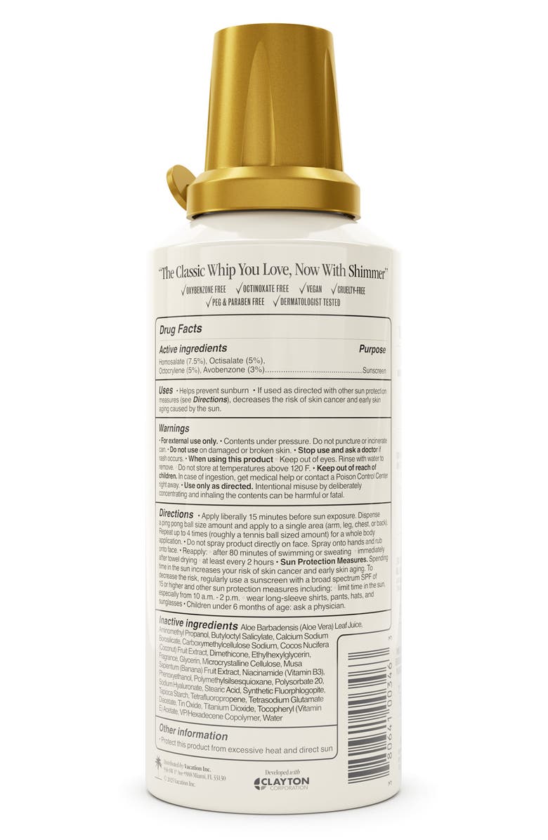 Vacation Classic Whip Glow SPF 30, Alternate, color, 