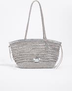Bimba y Lola Plaited Leather Shopper Bag