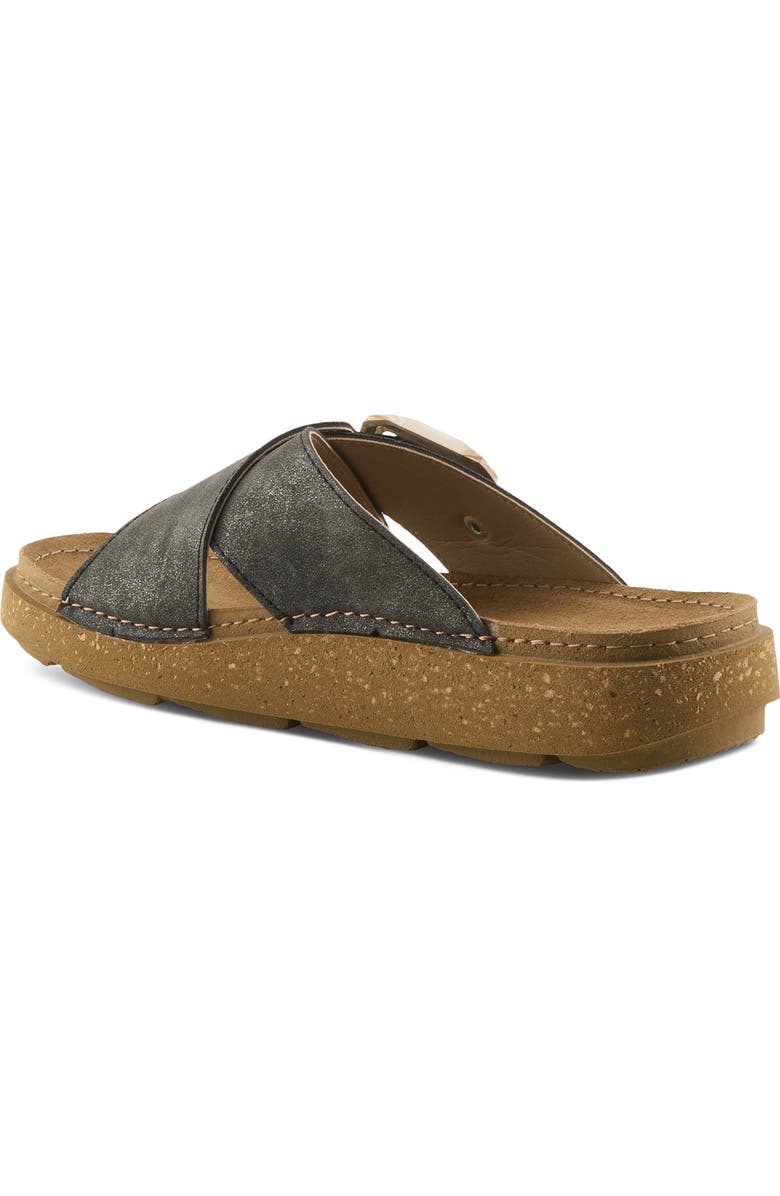 Flexus by Spring Step Aspa Slide Sandal, Alternate, color, Black