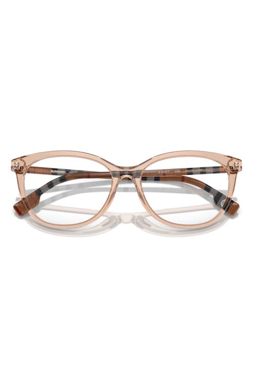 Burberry 52mm Phantos Optical Glasses In Neutral