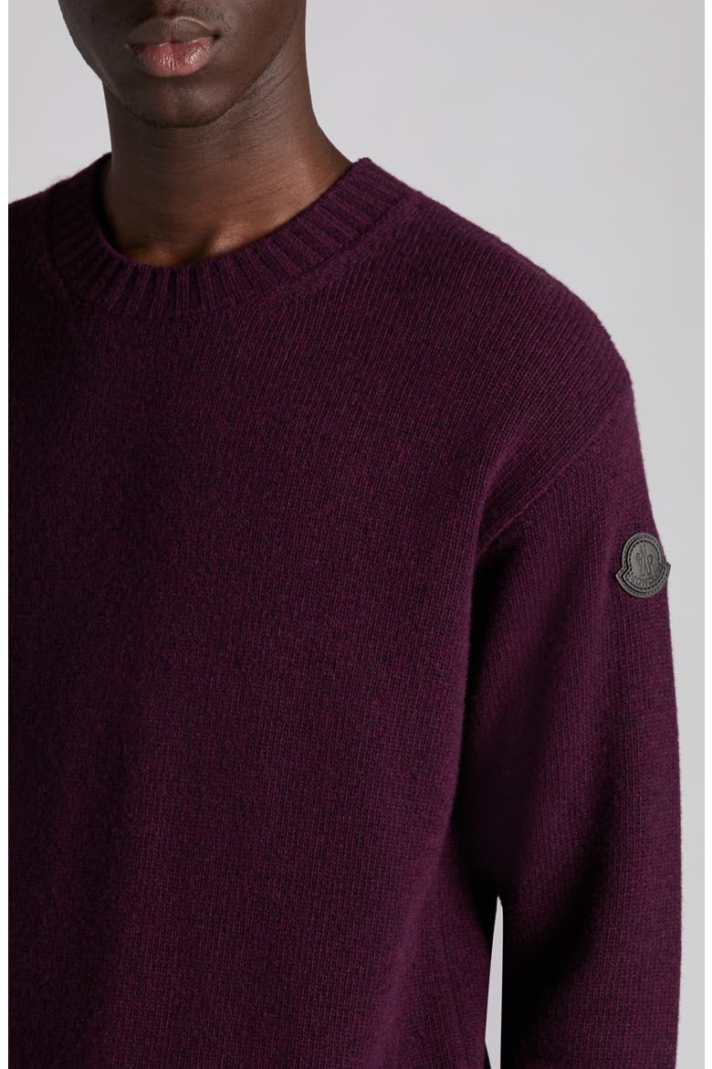 Wool & Cashmere Crewneck Sweater, Alternate, color, VIOLET