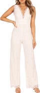 Petal & Pup Eloise Cotton Blend Lace Jumpsuit