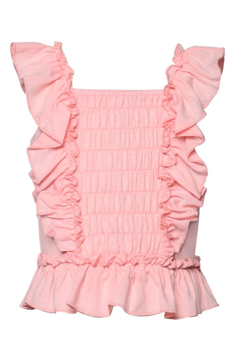 Kids' Ruffle Smocked Top (Little Kid)