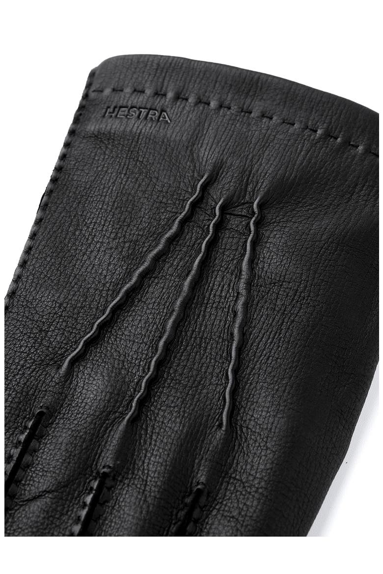 Henry Leather Gloves, Alternate, color, BLACK