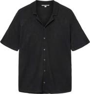 John Varvatos Arlon Paisley Sheen Camp Shirt