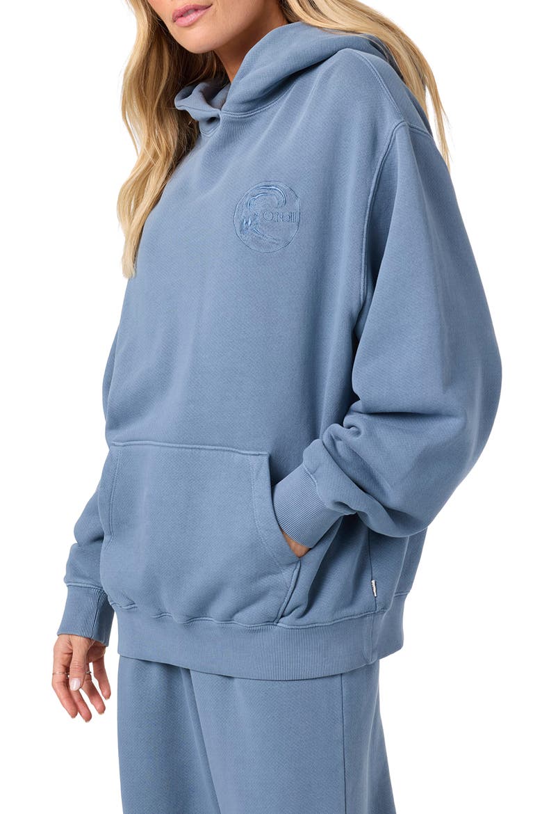 OG Circle Surfer Oversize Hoodie, Alternate, color, BLUE FUSION
