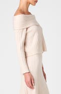 French Connection Lucien Off-the-Shoulder Sweater