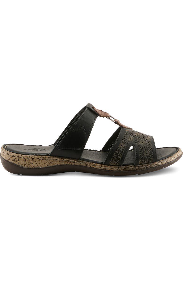 Spring Step Virelle Slide Sandal, Alternate, color, Black