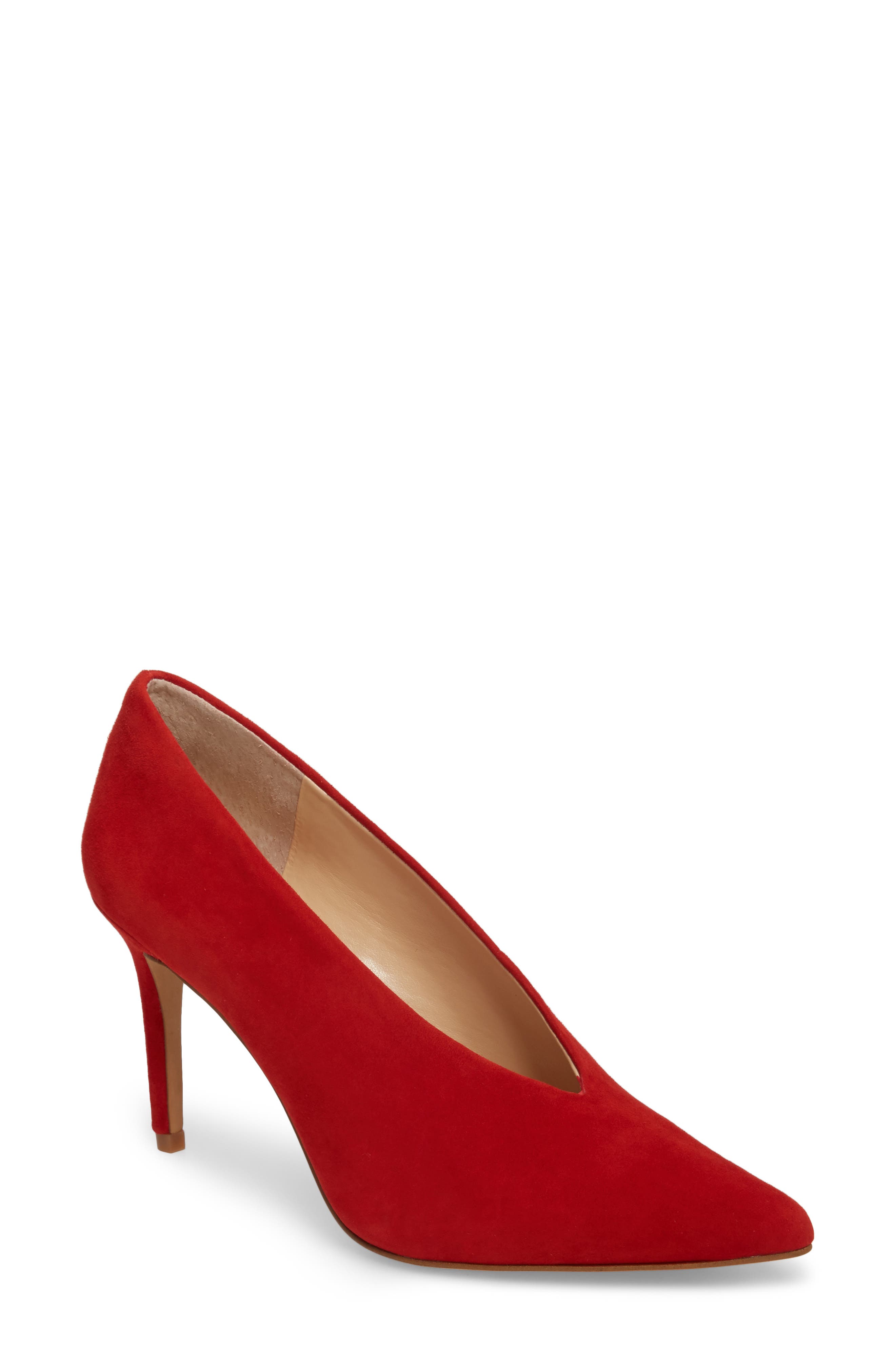 Vince Camuto Ankia Suede Pump, Main, color, 