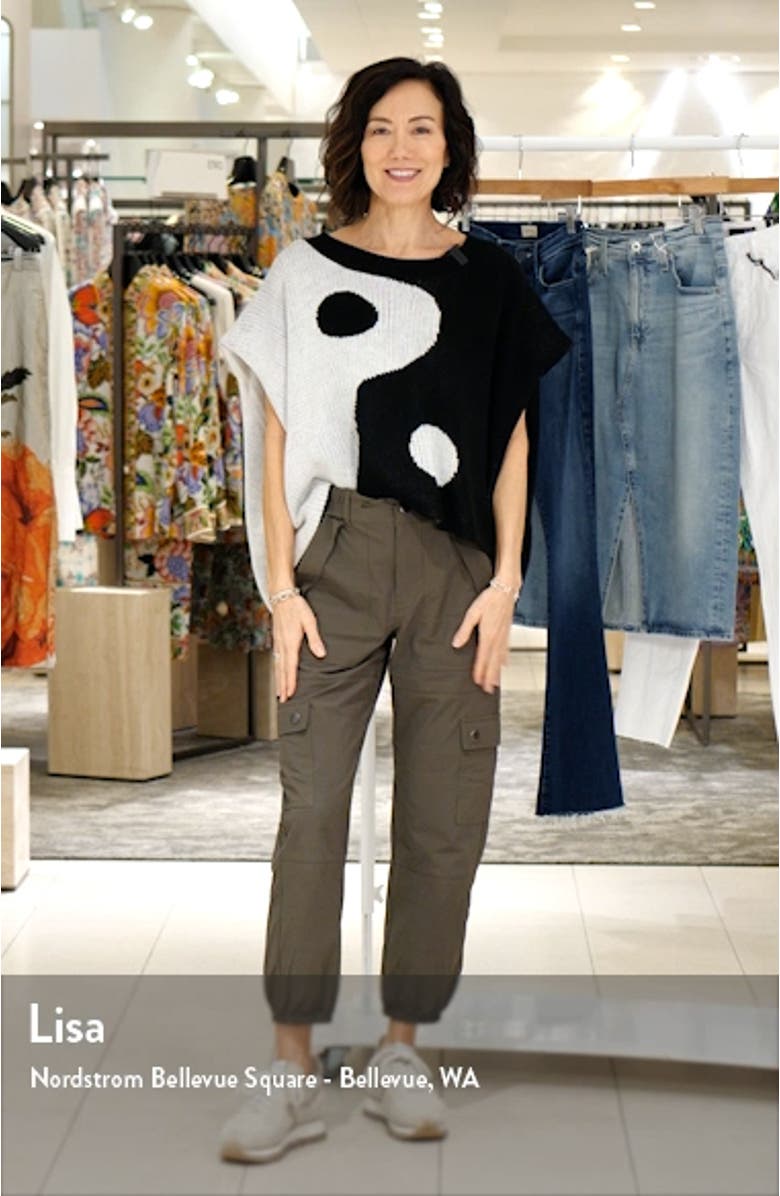 Yin & Yang Shoulder Pad Sweater, sales video thumbnail