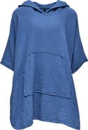 Snapper Rock Kids' Hooded Cotton Cover-Up Poncho