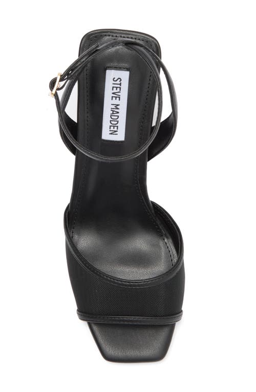 Shop Steve Madden Meshee Sandal In Black