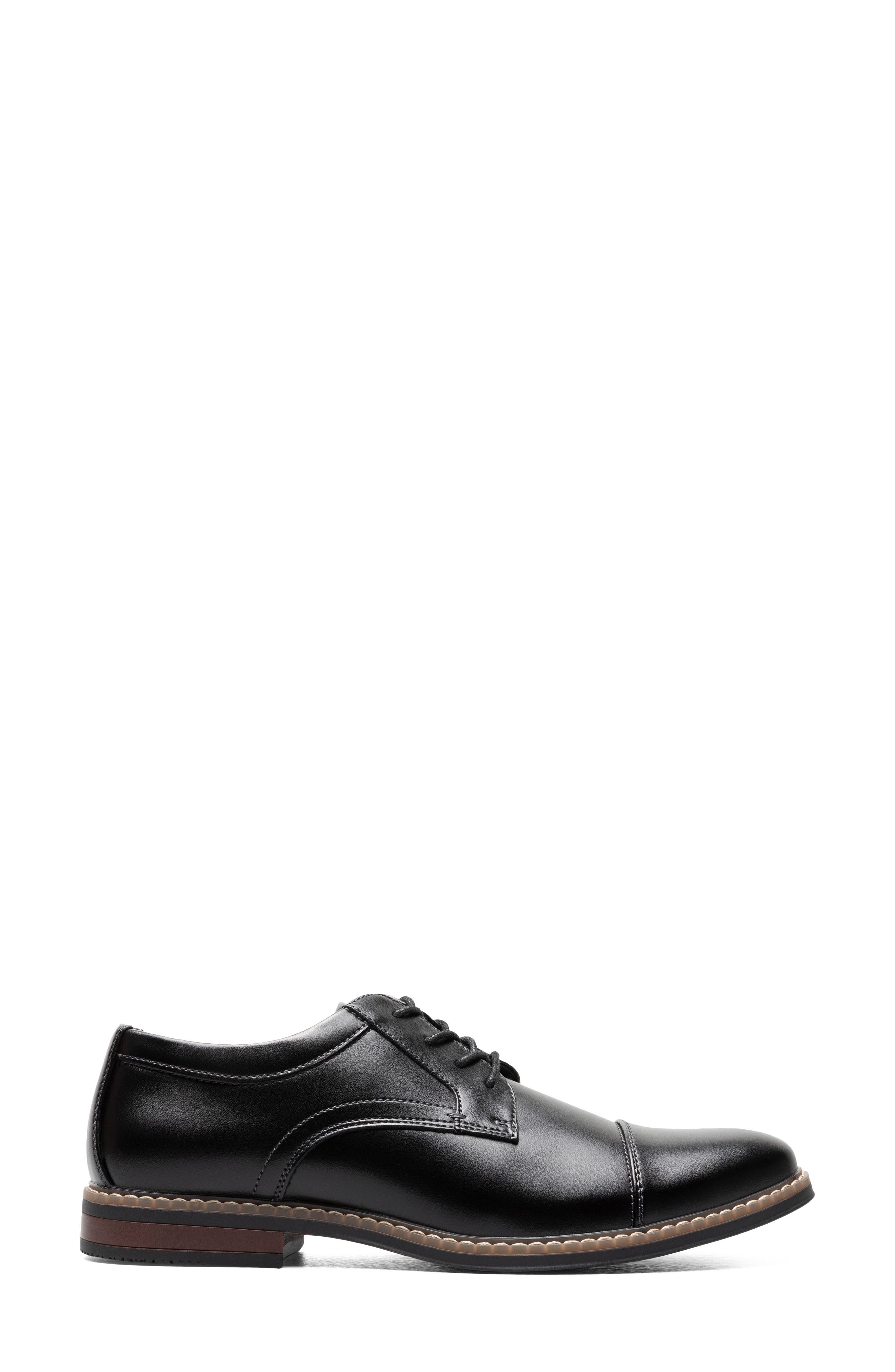 NUNN BUSH Carmelo Cap Toe Derby - Wide Width Available, Alternate, color, Black