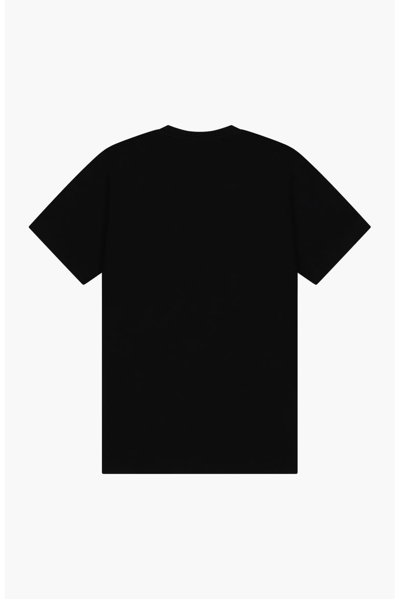 Milano Front Slim fit Tee, Alternate, color, Black