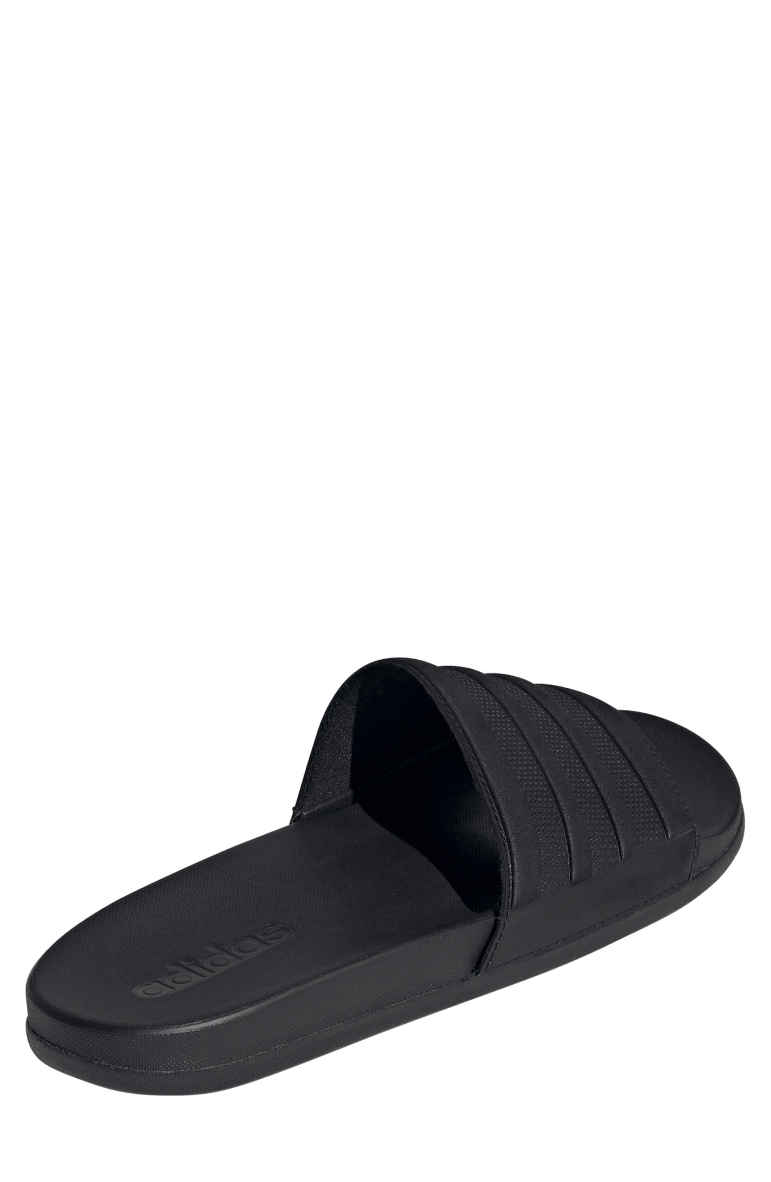 adidas Adilette Slide Sandal, Alternate, color, Black/ Black/ Black
