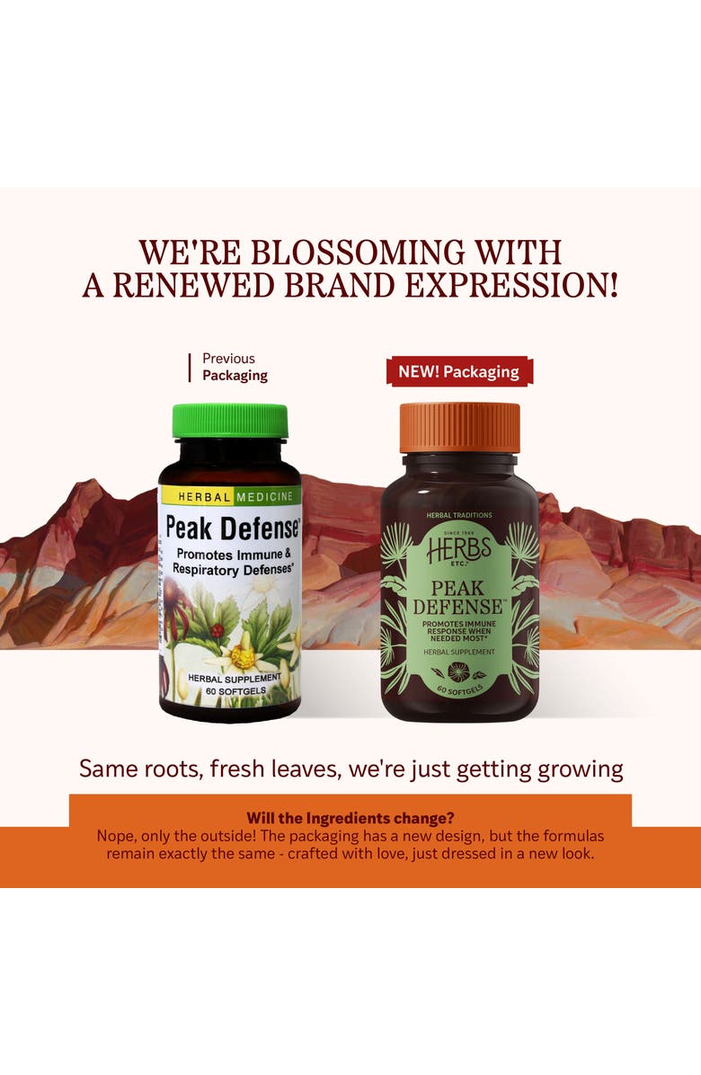 Trace Minerals Peak Defense - Support a Healthy Respiratory System - Herbal Supplement to Support Immune Health - Vitality Support Supplement for Adults - Gluten-Free - 60 Softgels, Alternate, color,