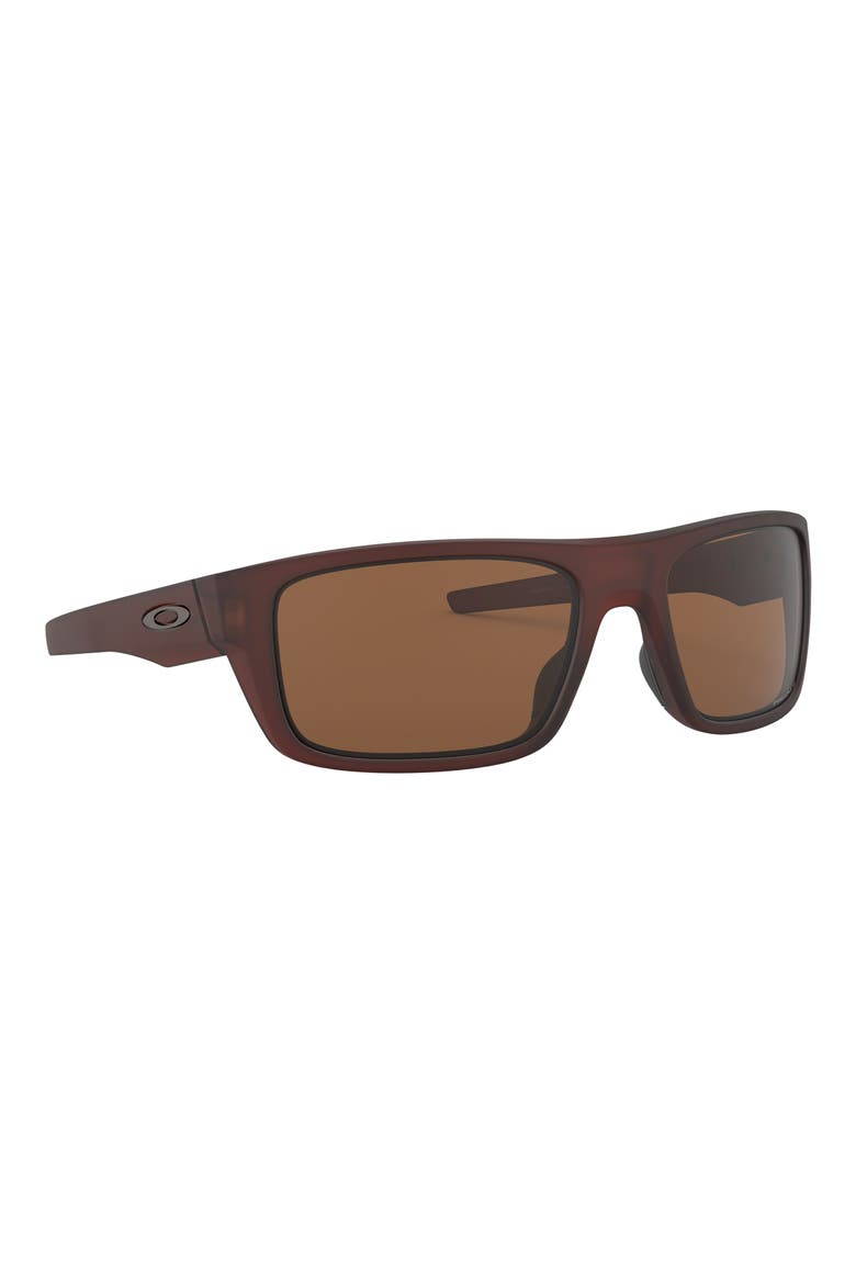 61mm Rectangular Sunglasses, Alternate, color, TORTOISE