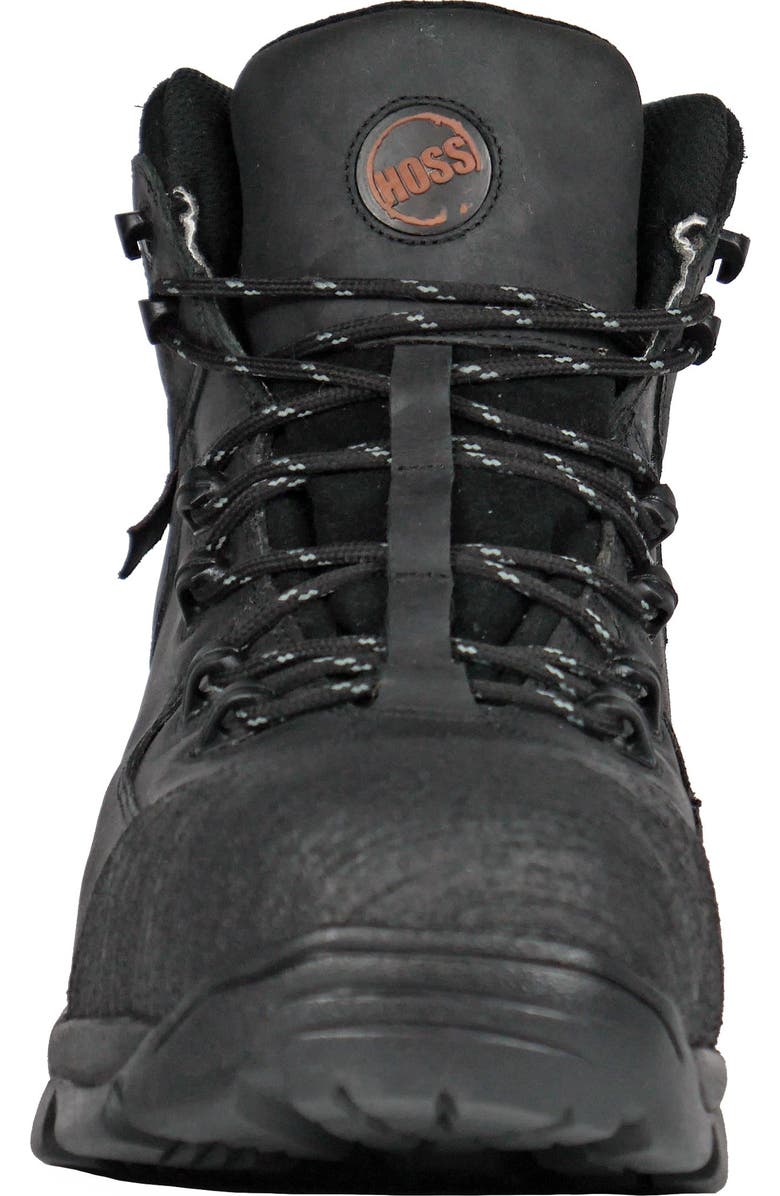 Hoss Boot Company HOSS Ridge Composite Toe Waterproof Work Boot, Alternate, color, Black