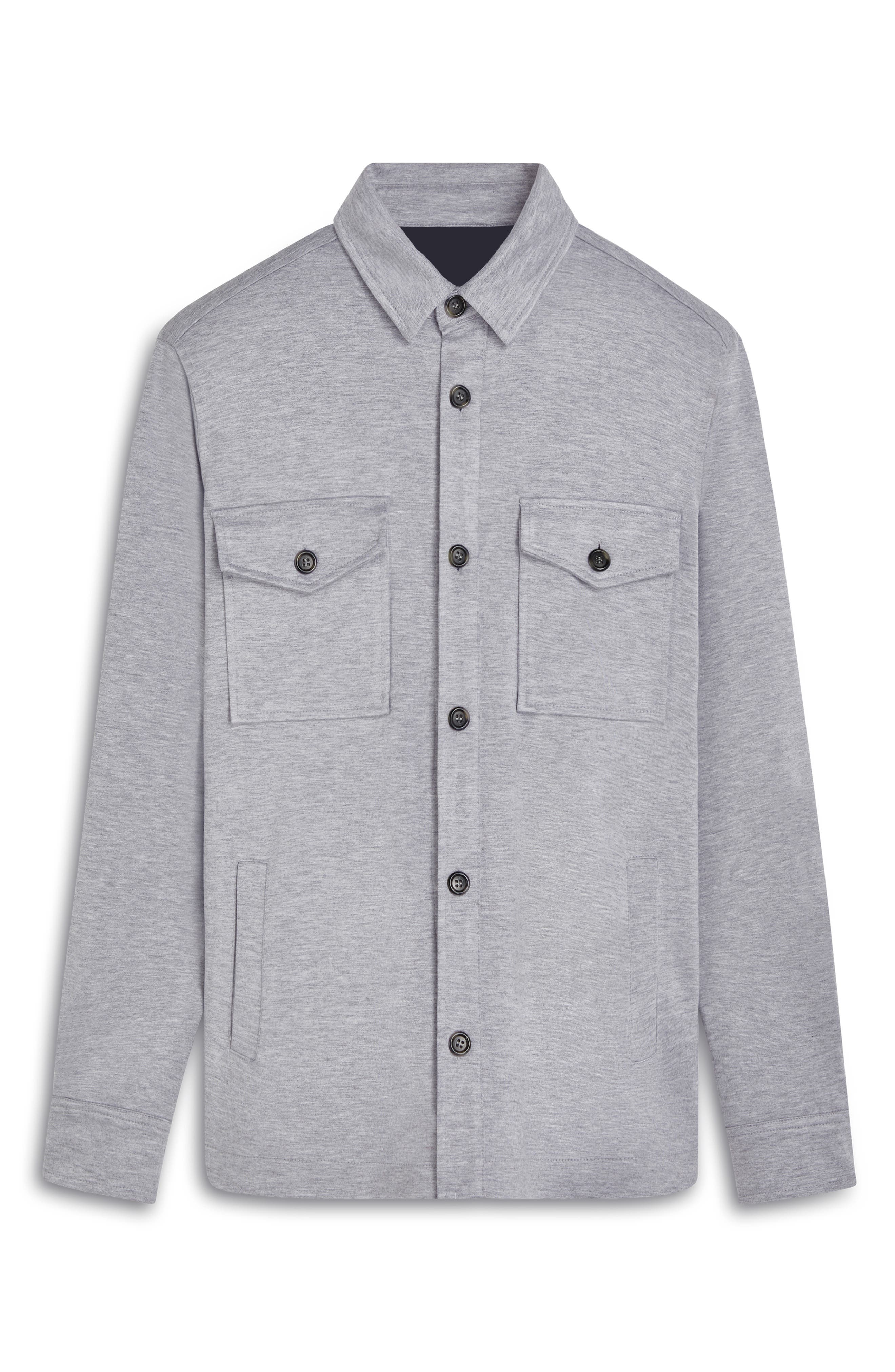 Double Knit Shirt Jacket (Men) | Nordstrom