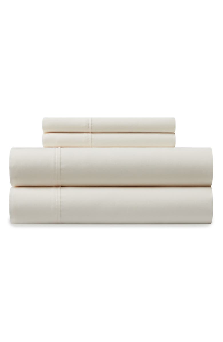 CHIC Ashton Solid Pipe Trim 4-Piece Sheet Set - King Size, Main, color,