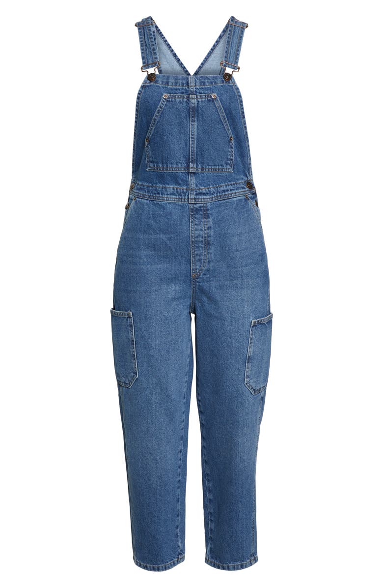 BDG Urban Outfitters Workwear Denim Overalls, Alternate, color, 