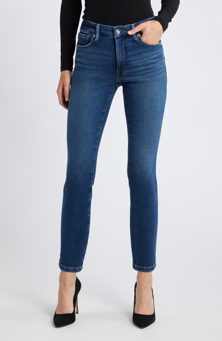 Good American Good Petite Skinny Jeans, Main, color,