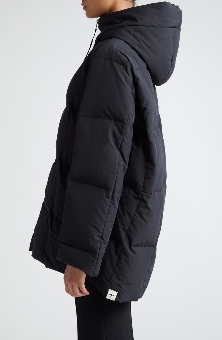Jil Sander Down Hooded Coat, Alternate, color, 