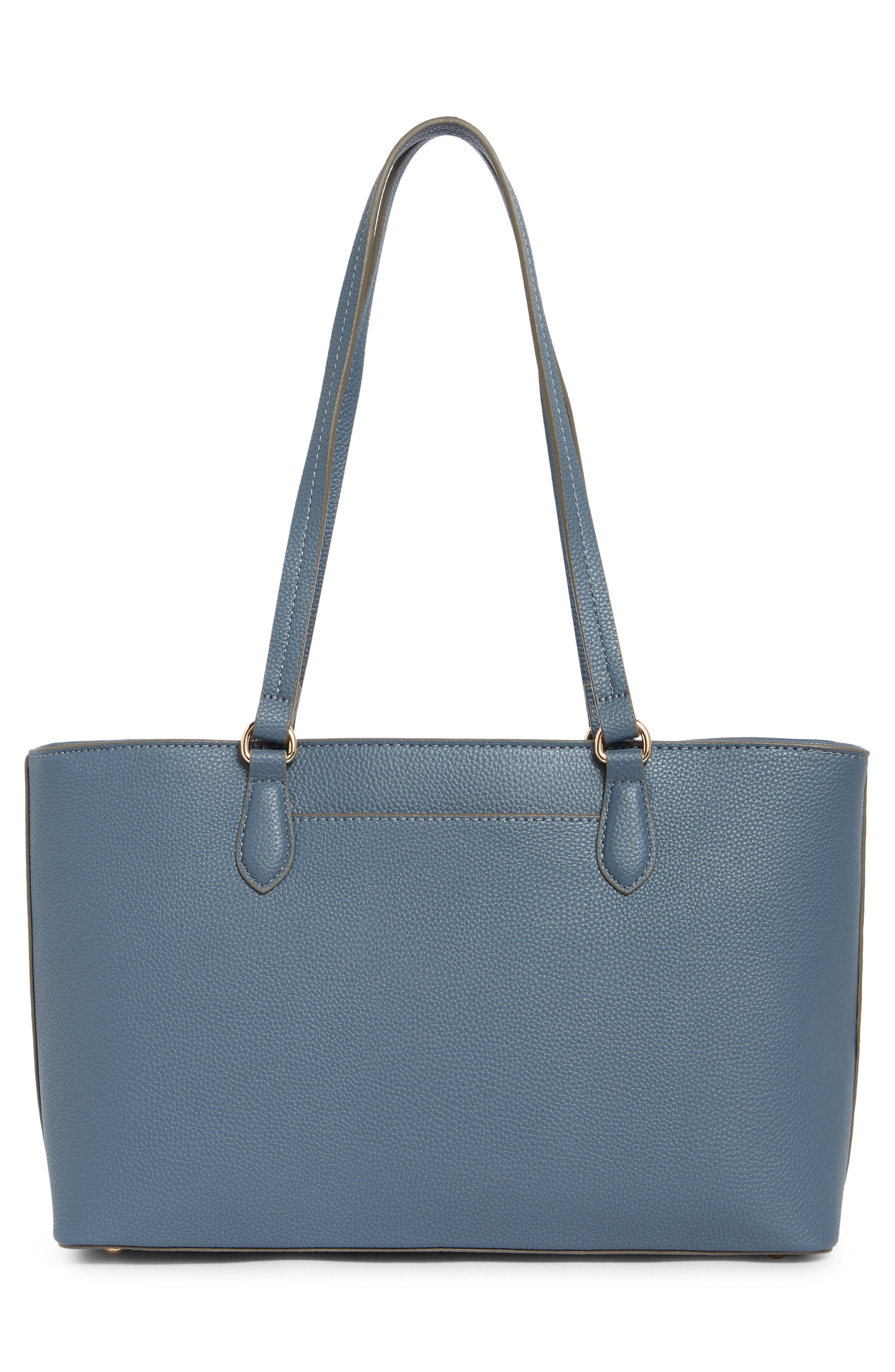 Nanette Lepore Two-for-One Tote Bag, Alternate, color, Denim / Soft Beige