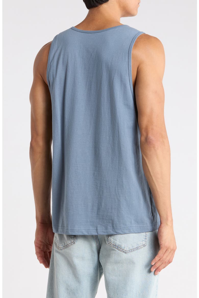 Motors Cotton Graphic Tank Top, Alternate, color, VINTAGE NAVY