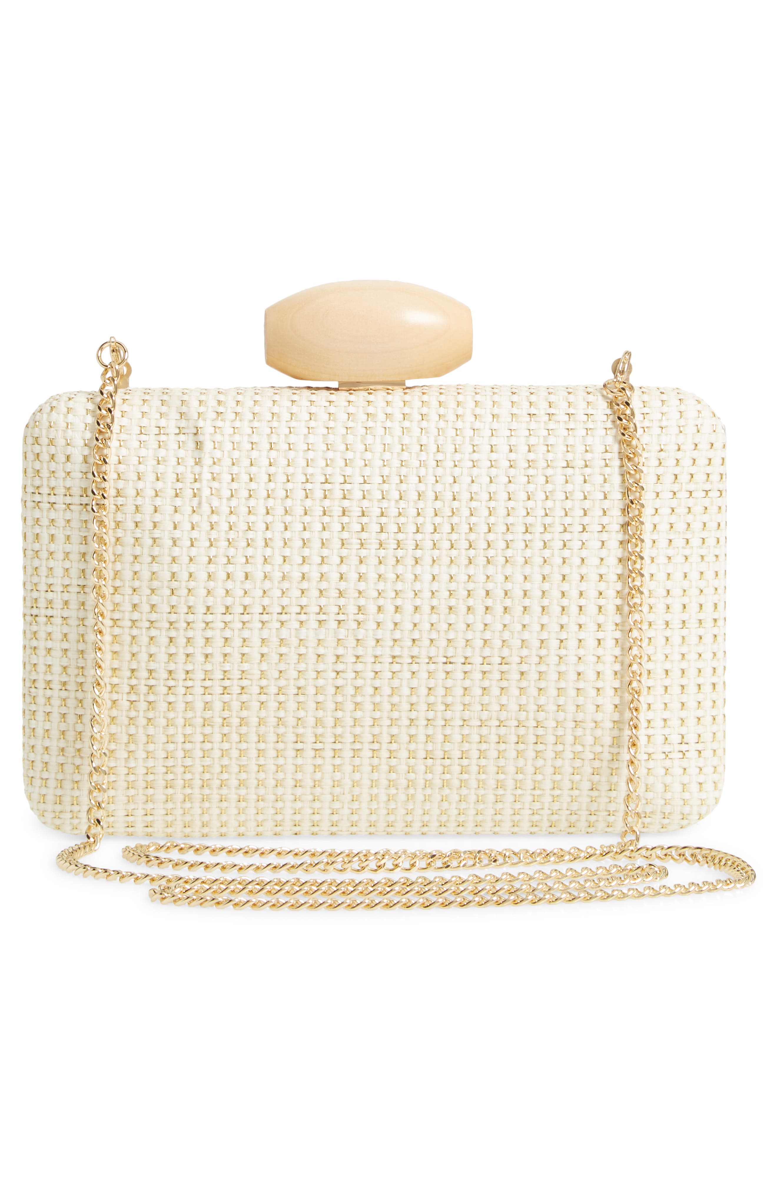 Nordstrom Woven Minaudière, Alternate, color, 