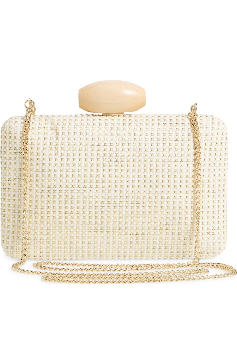 Nordstrom Woven Minaudière, Alternate, color,