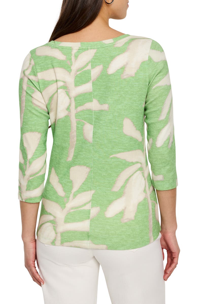 NZT by NIC+ZOE Shadow Fern Knit Top, Alternate, color, 