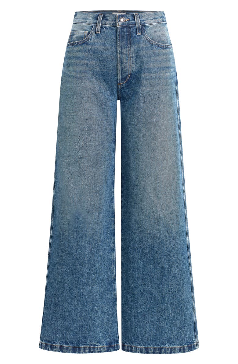 Favorite Daughter The Masha Shortie Superhigh Waist Wide Leg Jeans, Main, color, 