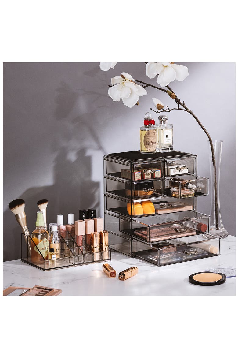Makeup Storage Case, Alternate, color, BLACK